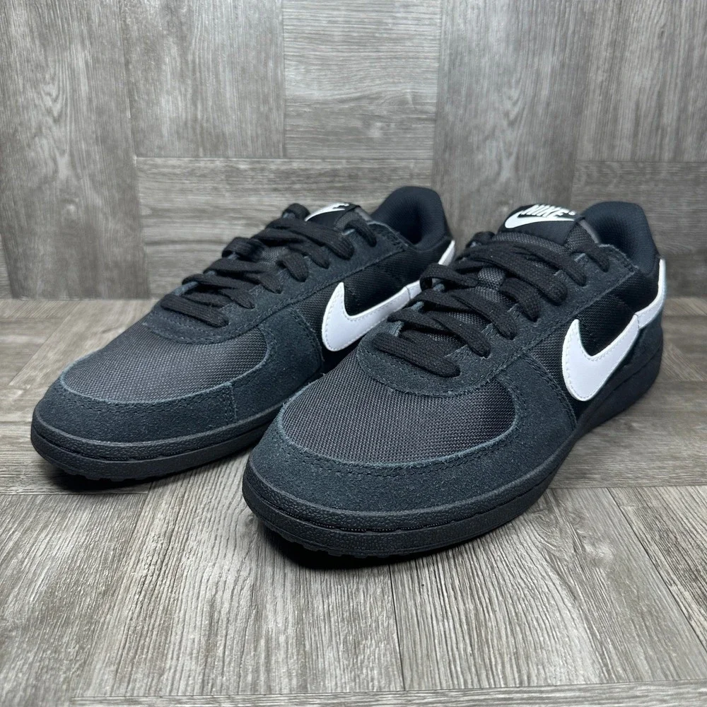 Nike Field General 82 Sneakers Women 8 Black Suede Classic NEW IF0465-001